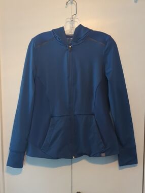 5.11 Tactical Women's Hooded Full-Zip Jacket in Blue
